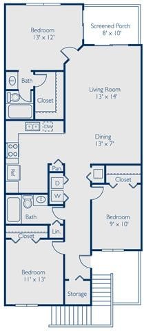 Floor Plan - St Lucia