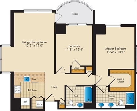 BC5 - M 2Bed 2 Bath