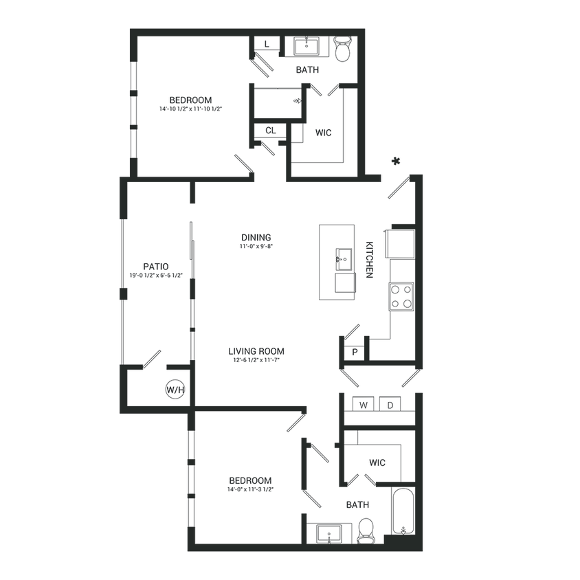 Floor Plan - Clay