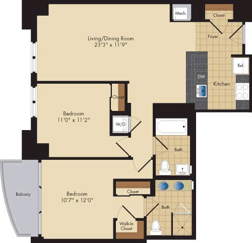 Floor Plan - Filmore