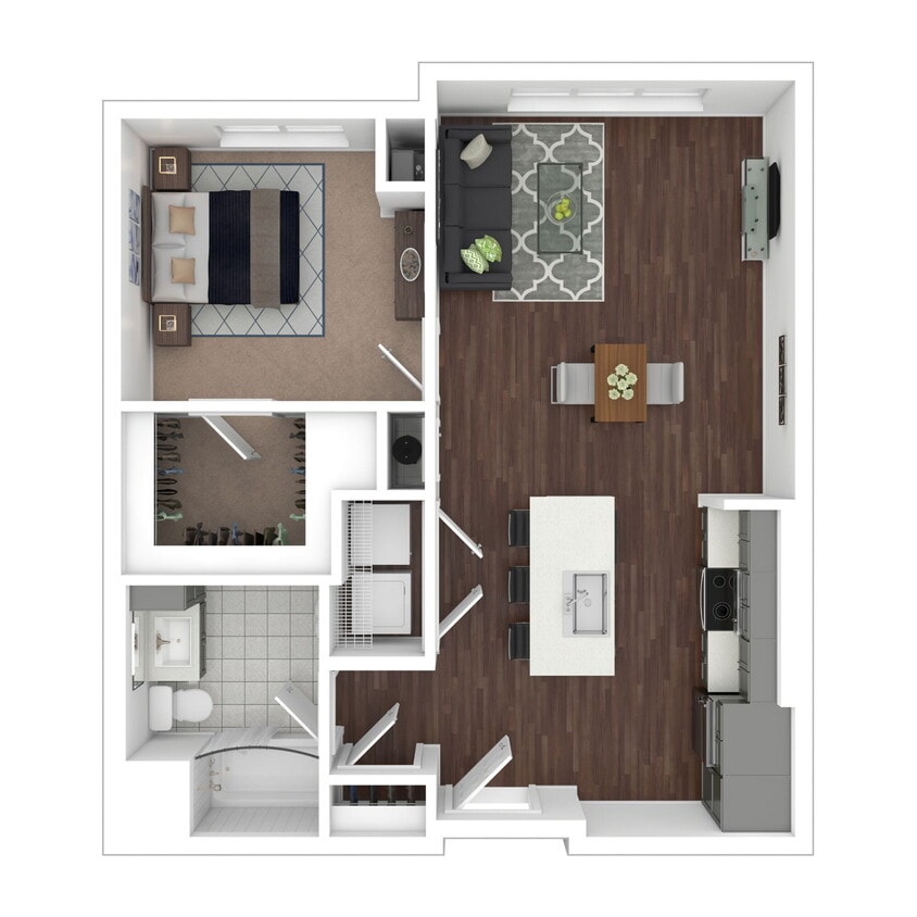 Floor Plan - 1E