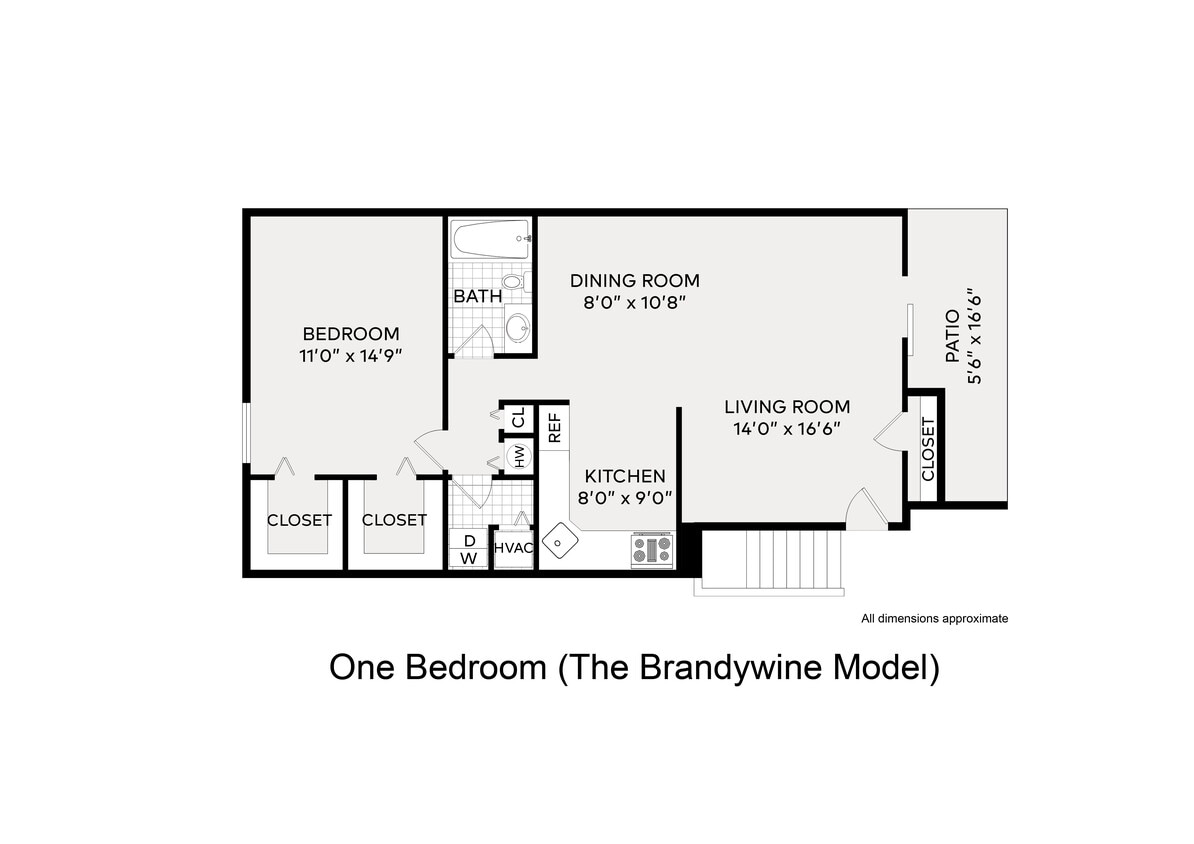 Floor Plan - The Brandywine