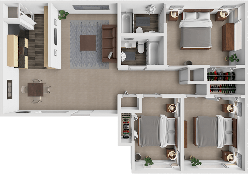 Floor Plan - THE ALBANY