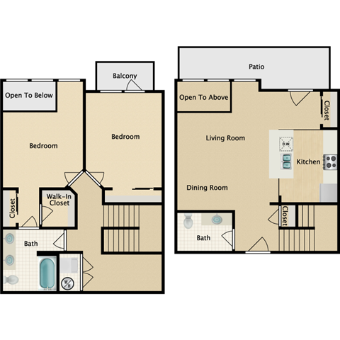 Floor Plan - Townhouse C