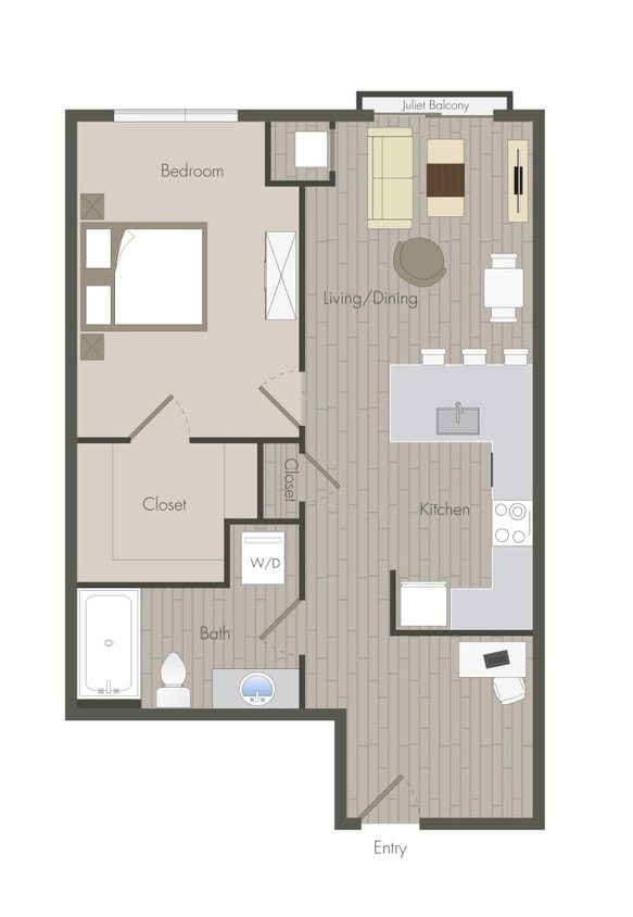 Floor Plan - The Santa Fe
