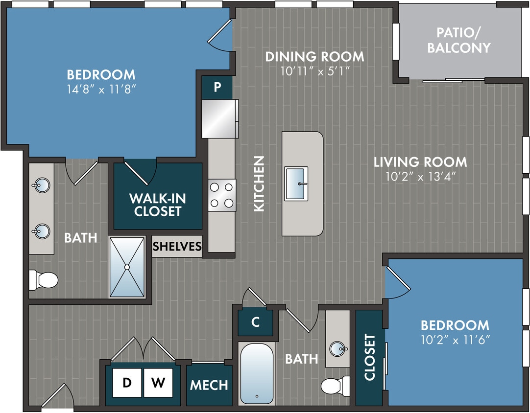 Floor Plan - Tennessee