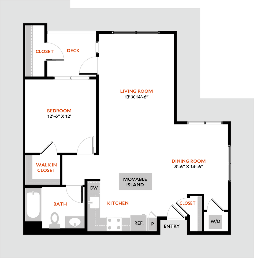 Floor Plan - Plan 1G