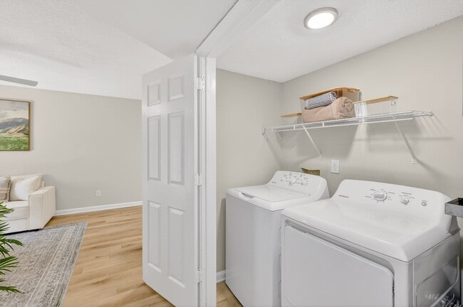 Full size washer and dryer in apartment homes in Murfreesboro, TN - Saddlebrook Apartments