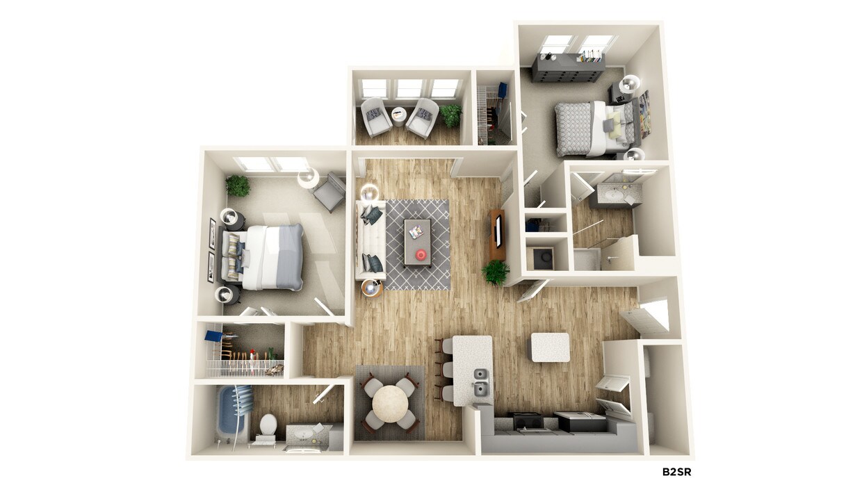 Floor Plan - B2SR-Maverick