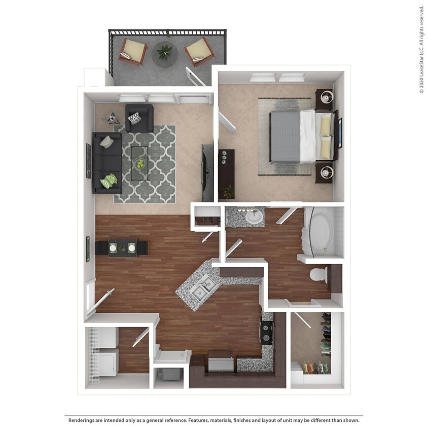 Floor Plan - 1B