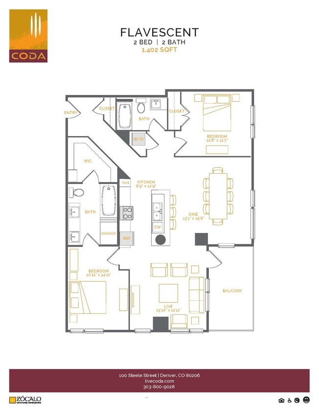 Floor Plan - Flavescent