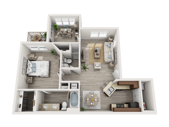 Floor Plan - The Clarence