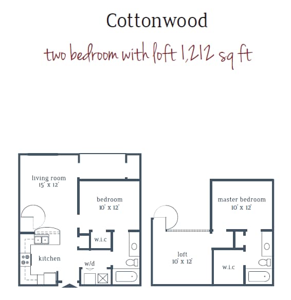 Floor Plan - Cottonwood