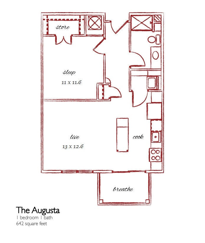 Floor Plan - Augusta