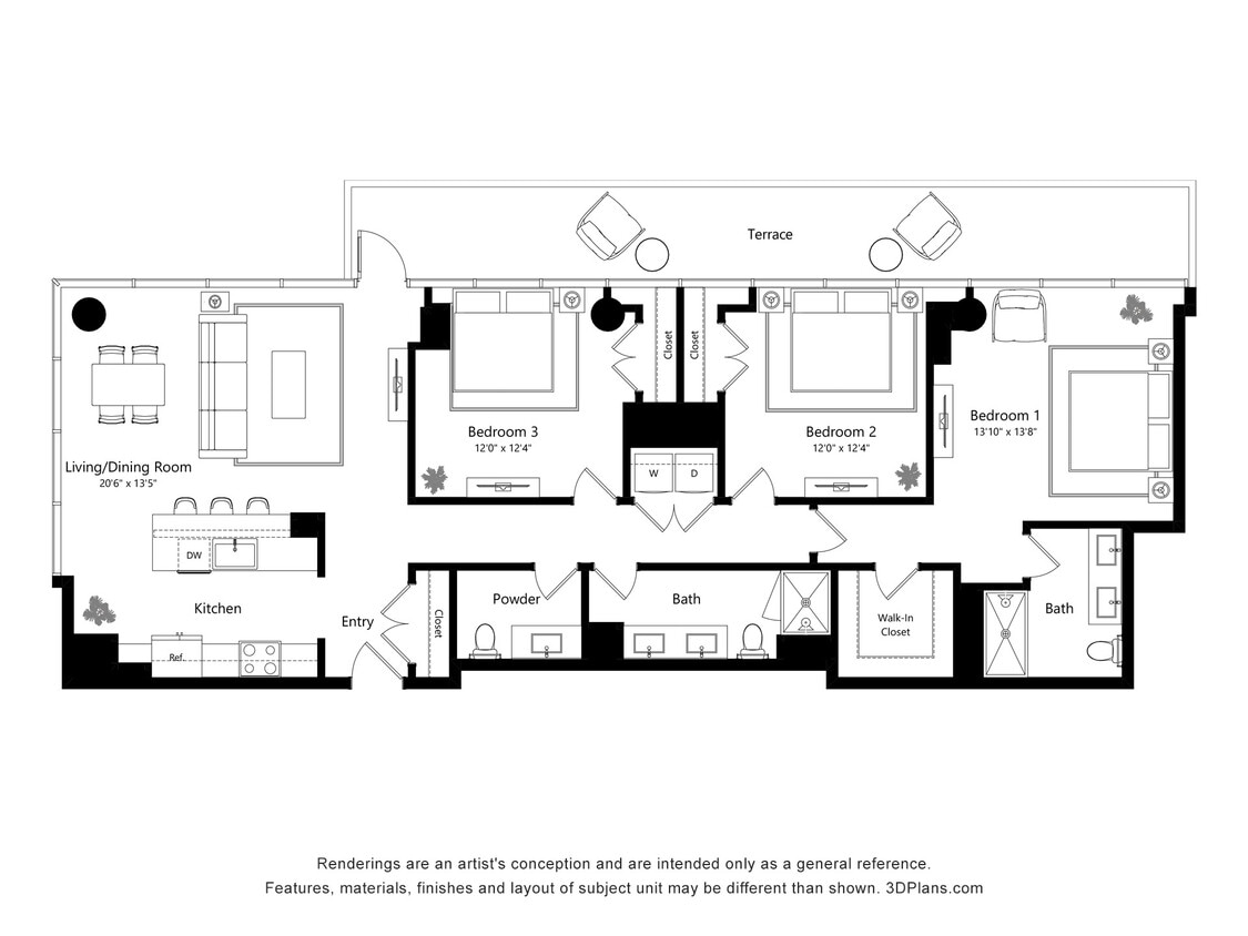 Floor Plan - Penthouse 04