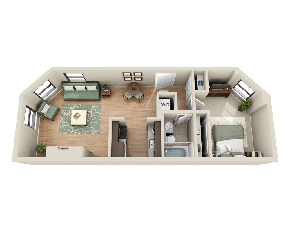 Floor Plan - 32 Garrison - A1A