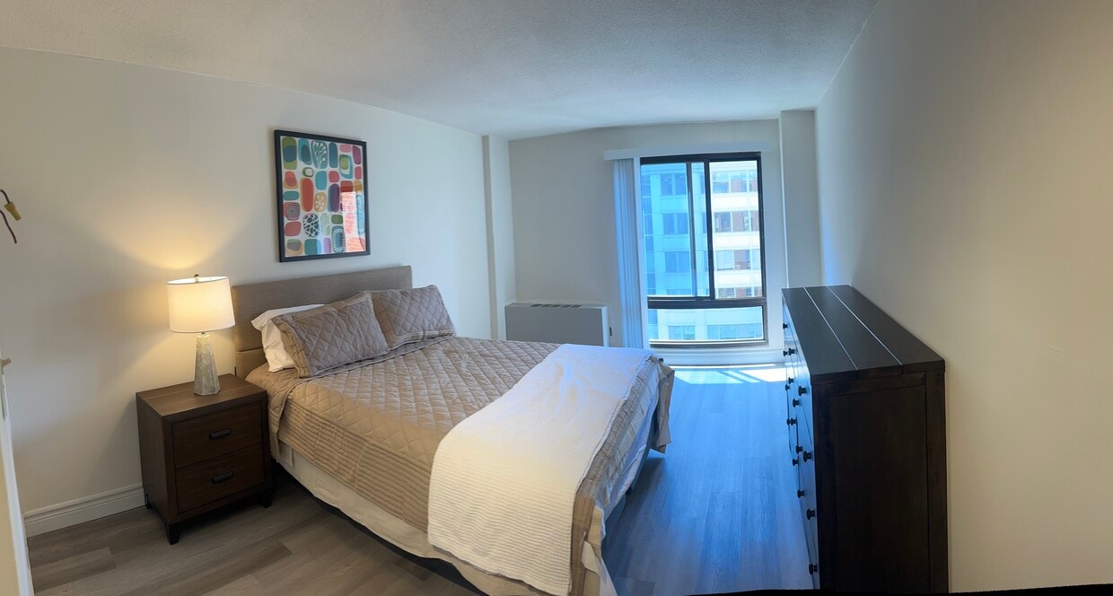 Floor Plan - 1 Bed, 1 Bath - 672