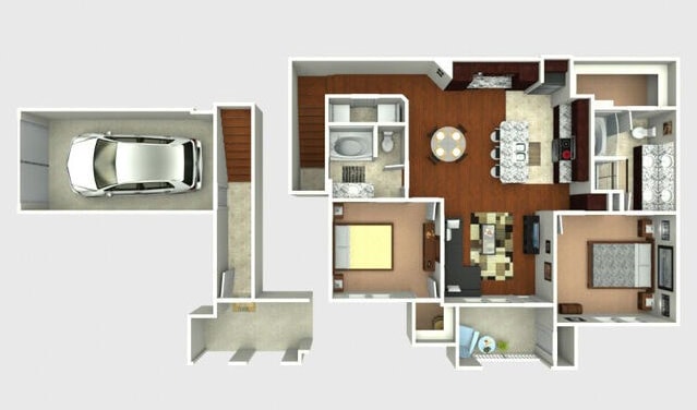 Floor Plan - B3G