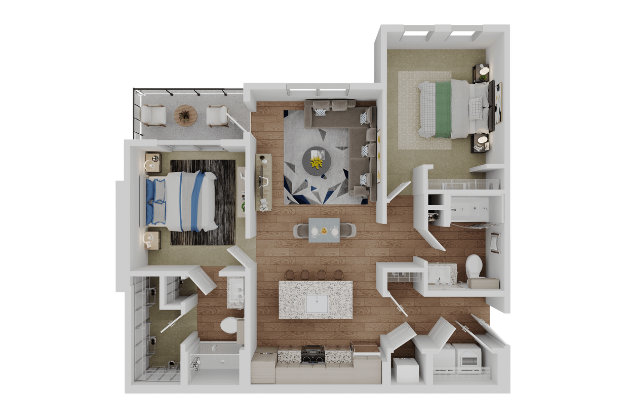 Floor Plan - The Luxe Plus 