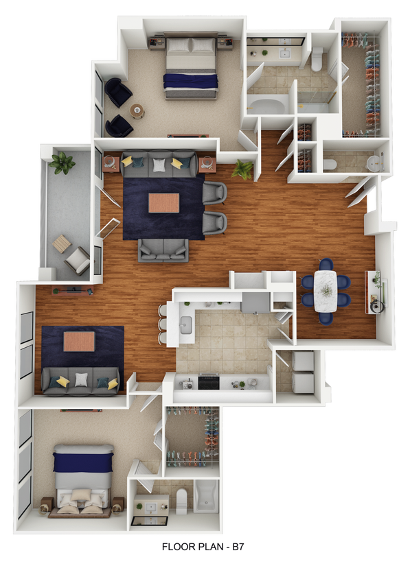 Floor Plan - B7D
