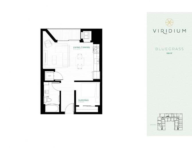 Floor Plan - Bluegrass  ALCOVE  
