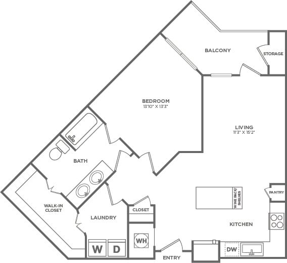 Floor Plan - The Kessler Podium
