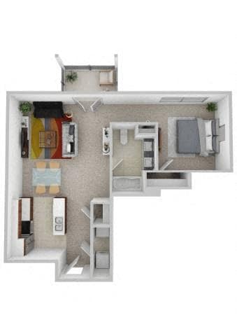 Floor Plan - A1 - Skyloft