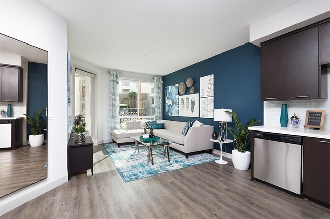 Luxury vinyl plank flooring is available in entry, kitchens and select living and dining spaces - Joule La Floresta