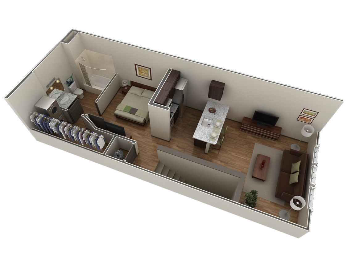 Floor Plan - Studio Grand Overlook