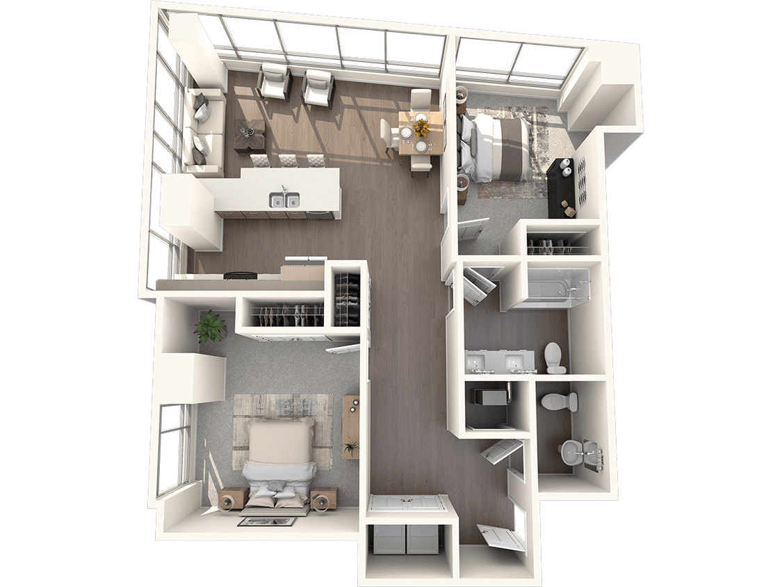 Floor Plan - Loft 213
