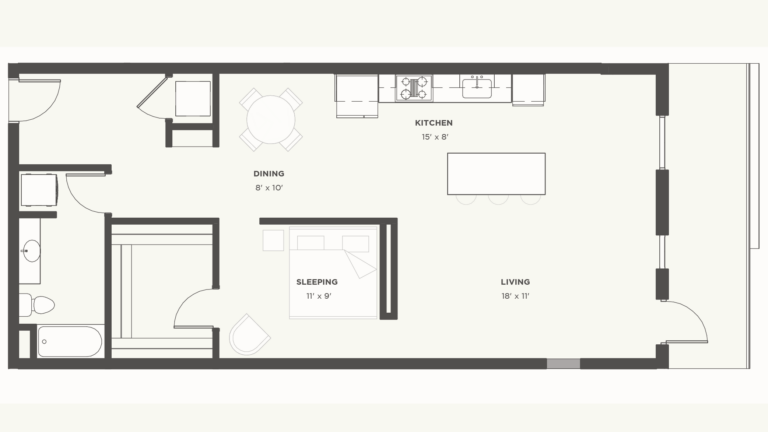 Floor Plan - Equator - Elevated Loft