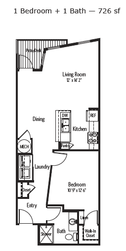 Floor Plan - Beltline D