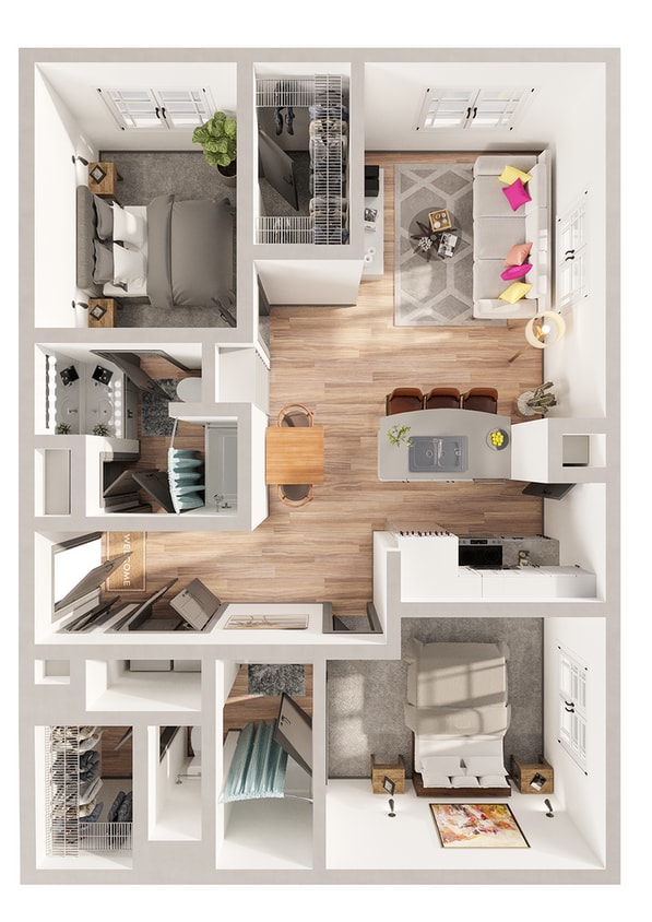 Legacy North - B2NC0 Floor Plan - B2N