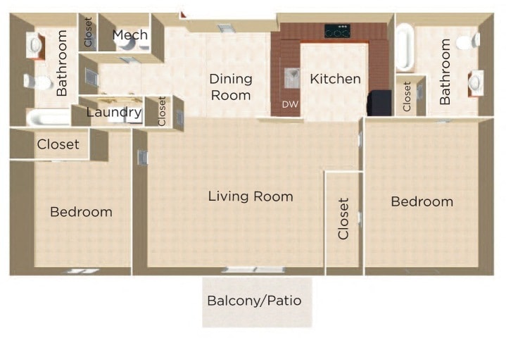Floor Plan - Elk underground parking