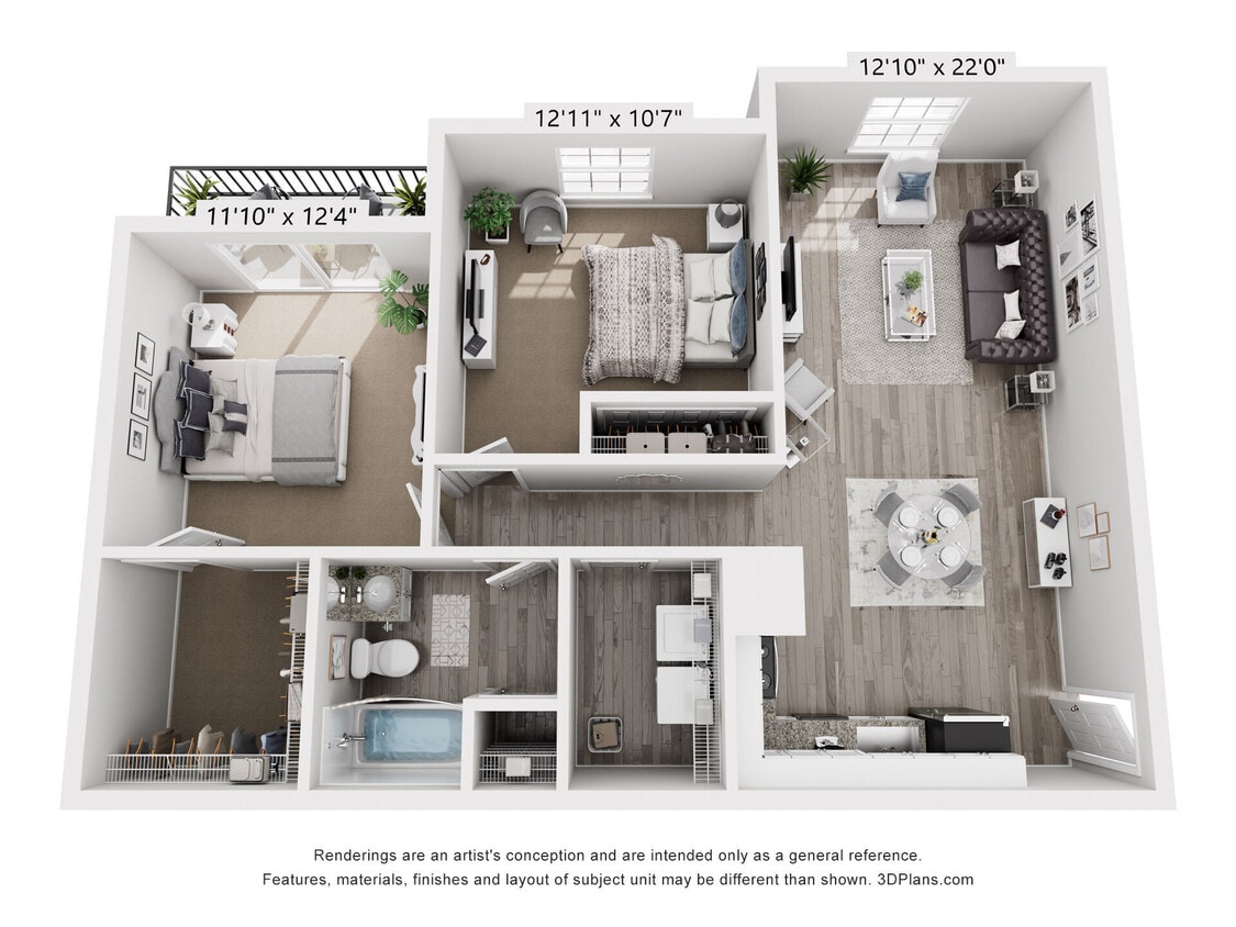 Floor Plan - The Marshwalk