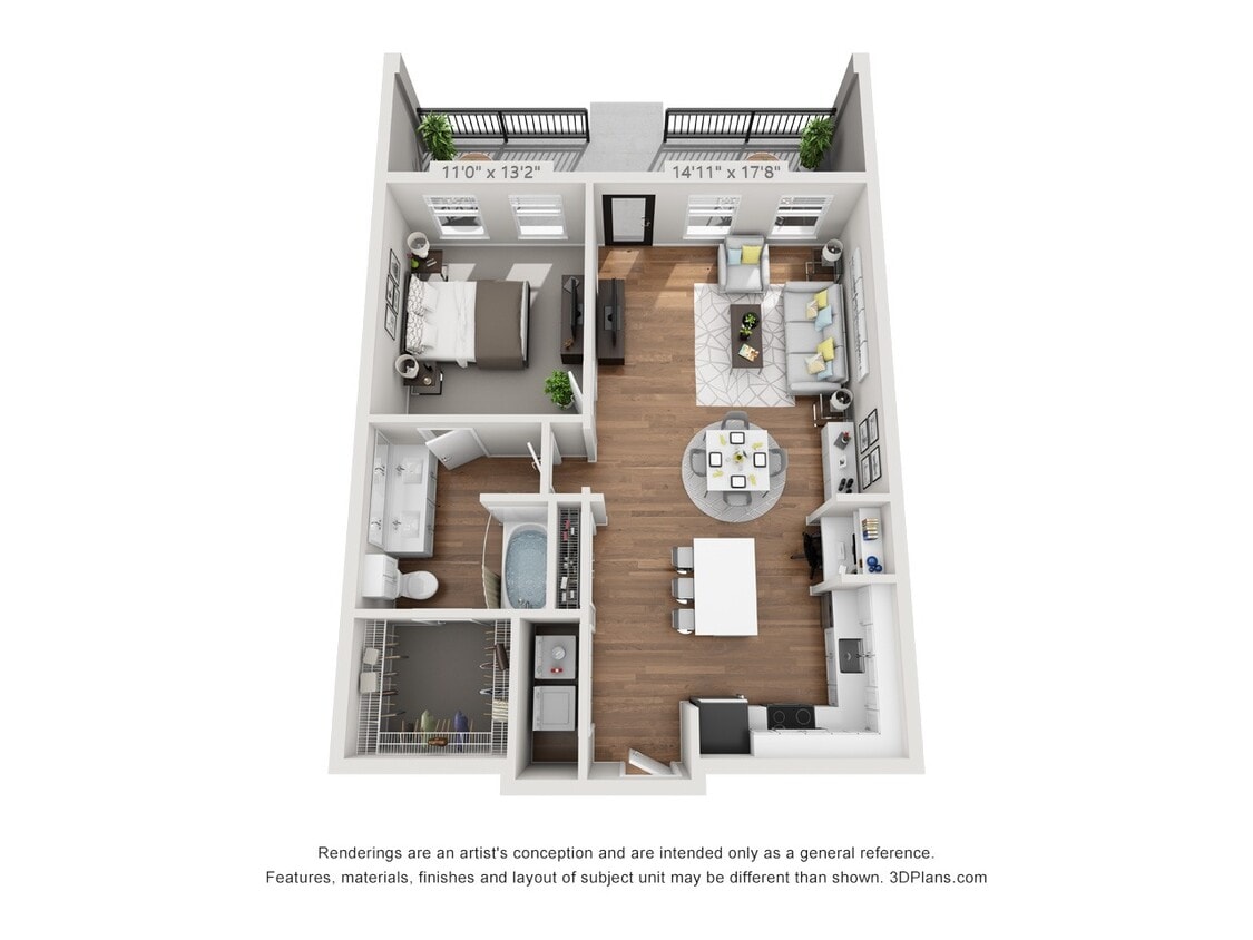 Floor Plan - Arbor Hills 2A2