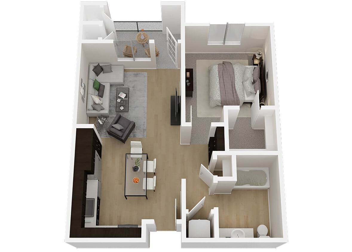 Floor Plan - A2 1x1