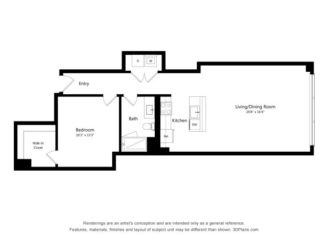 Floor Plan - The Ellis