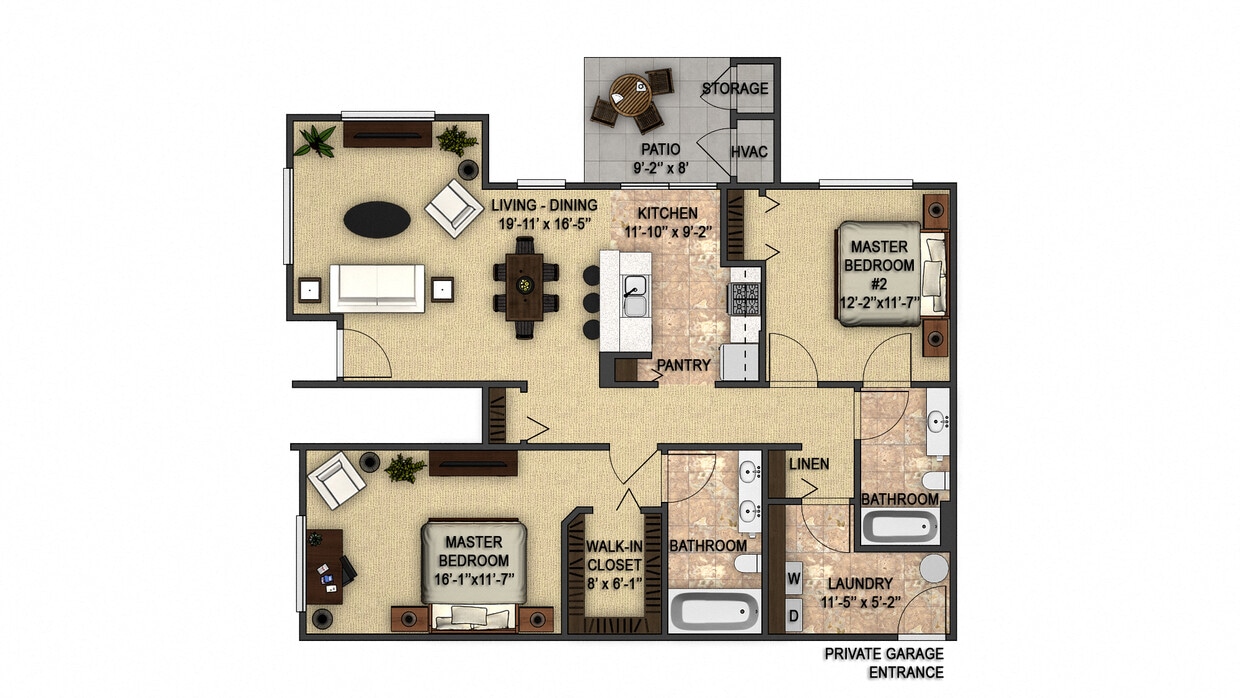 Floor Plan - Elmwood Garage
