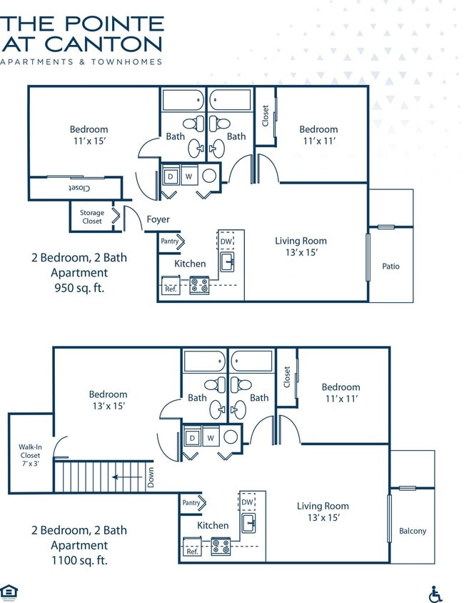Floor Plan - 2 Bedroom Apartment Premium Max