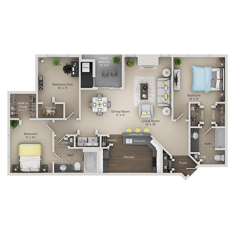 Floor Plan - C1R