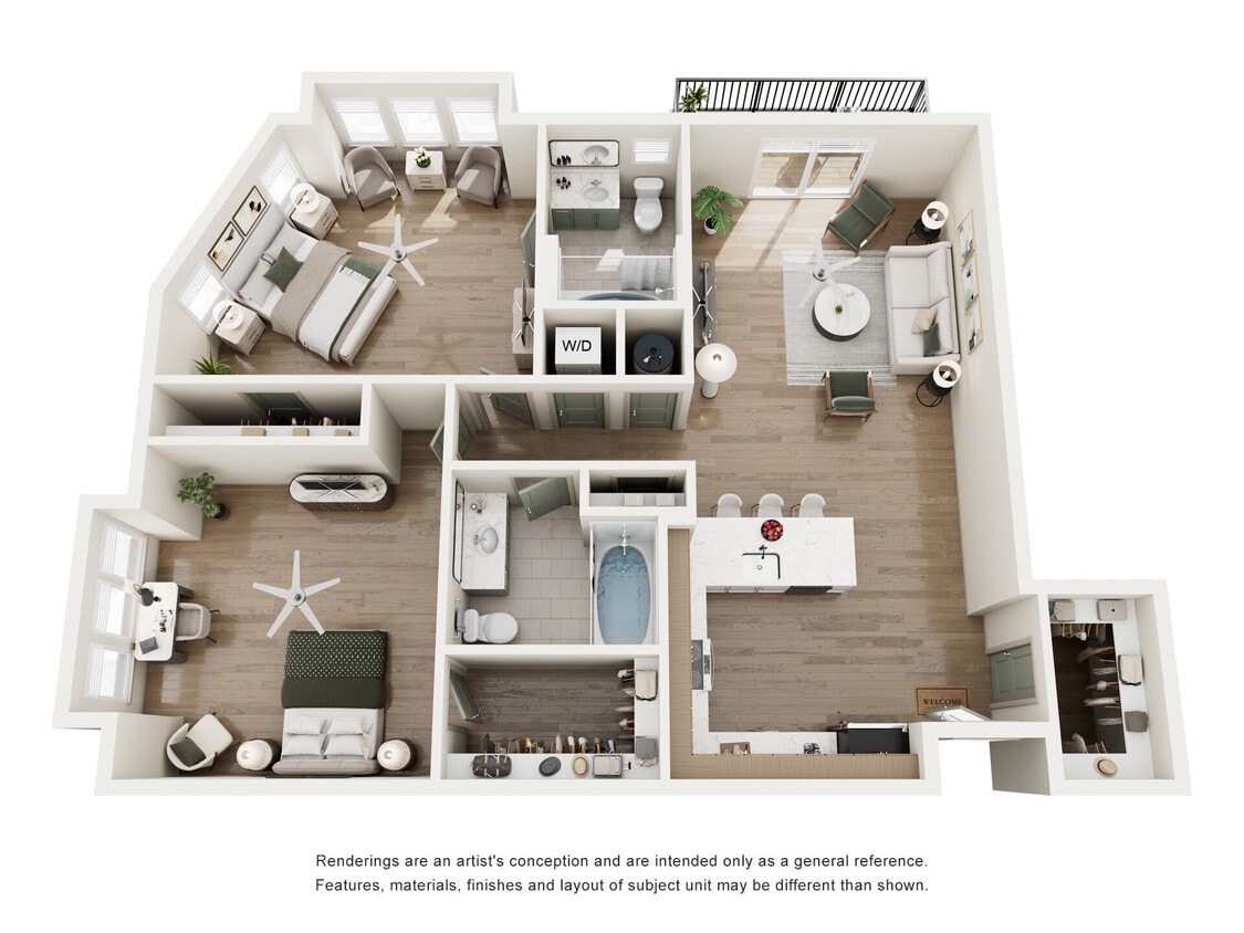Floor Plan - McDowell Renovated