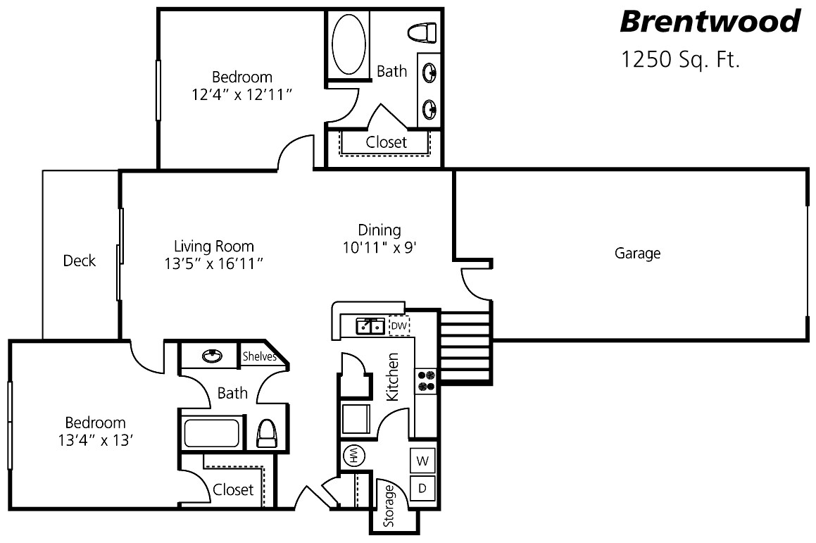 Floor Plan - Brentwood
