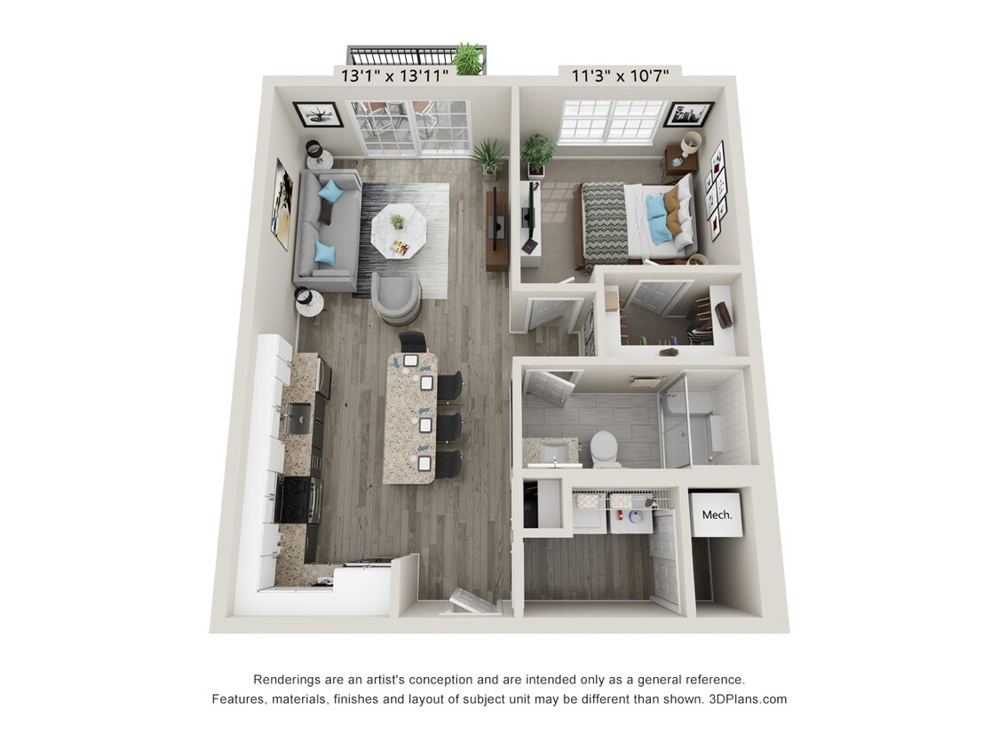 Floor Plan - The Gable B