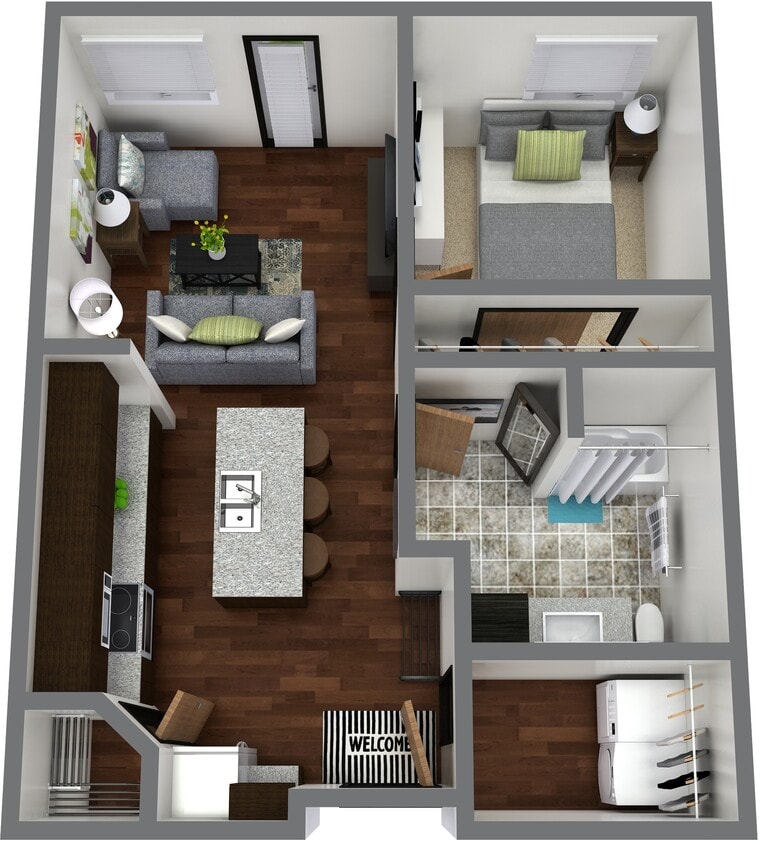 Floor Plan - 1B1B-PHASE 2