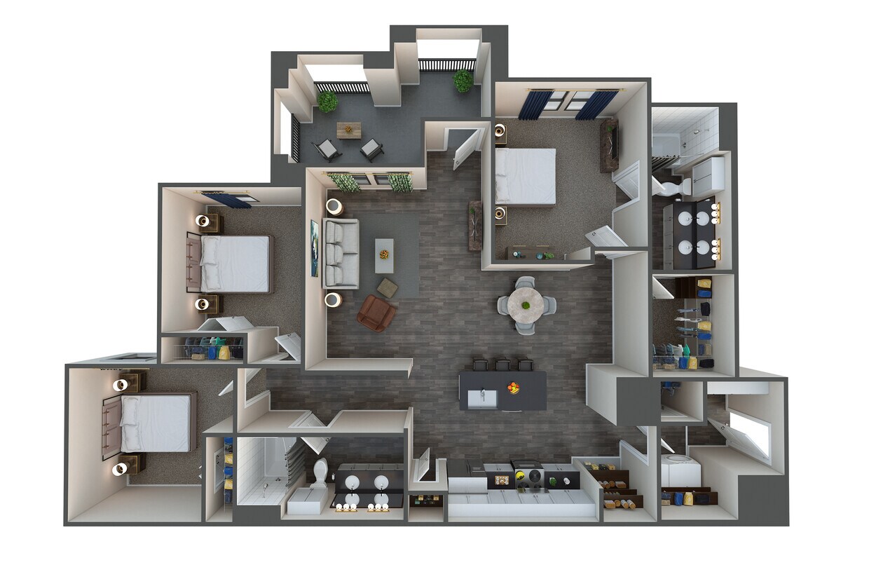 Floor Plan - 3B