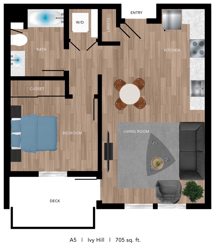 Floor Plan - A5 Ivy Hill