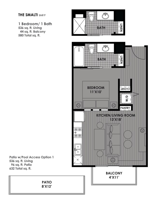 Floor Plan - The Smalti