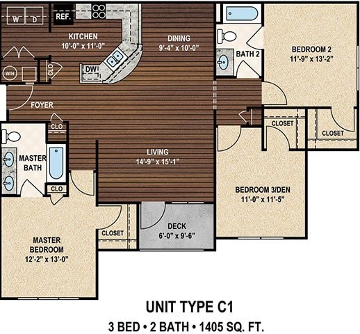 Floor Plan - C1 The Yacht Cove