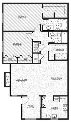 Floor Plan - THE EGRET